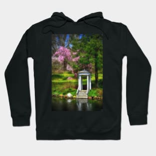 Gazebo At Morris Arboretum Hoodie